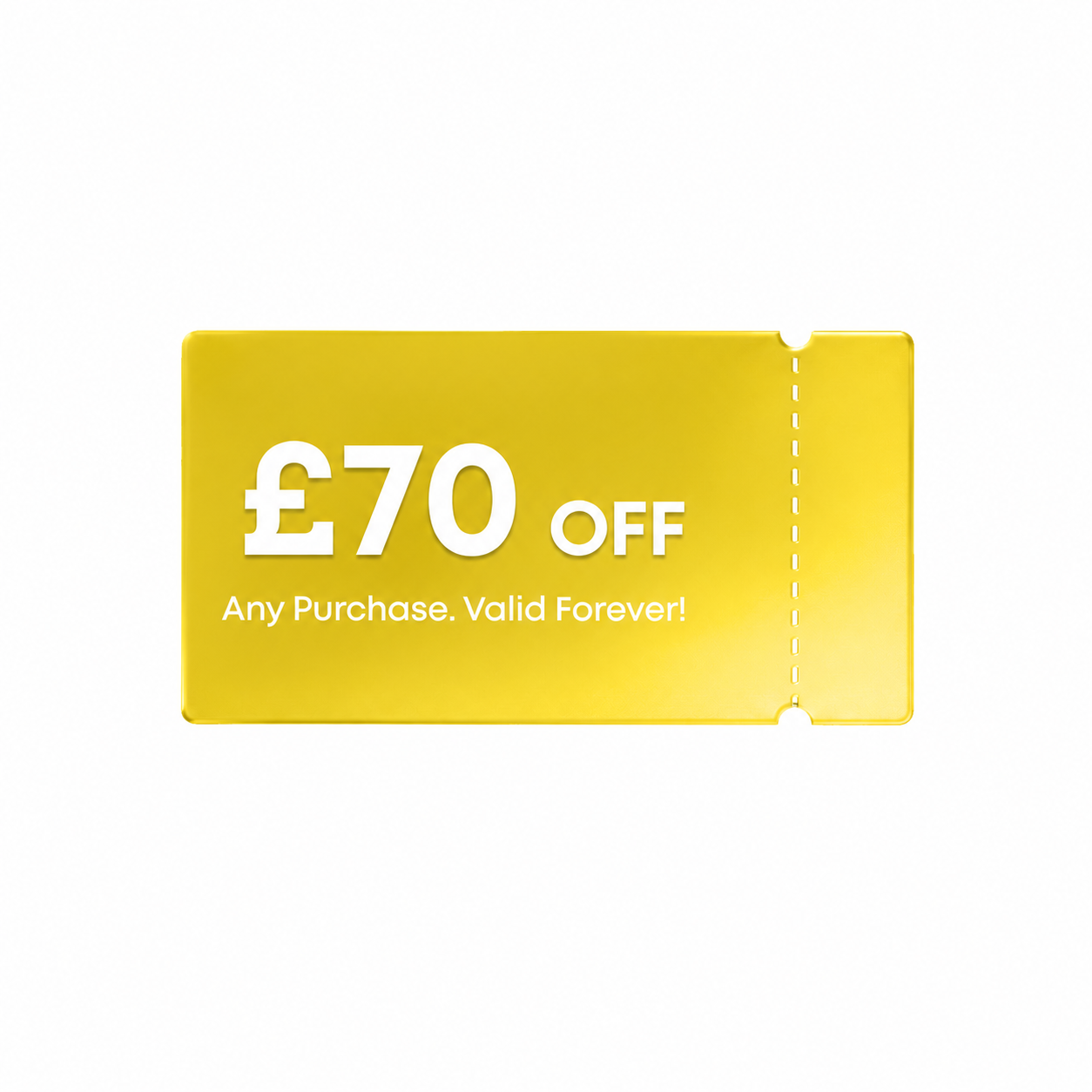 £70 OFF Universal Coupon | Valid Sitewide, Never Expires